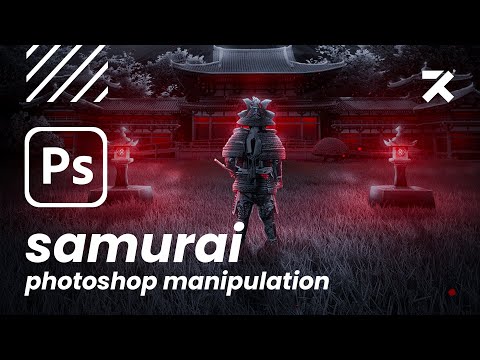 Samurai Photoshop Manipulation | Speed Art