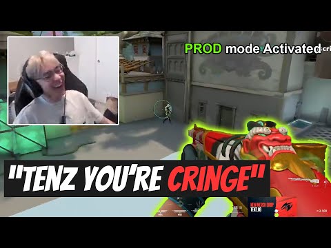 TenZ was called "CRINGE" after Trolling like PROD in Ranked