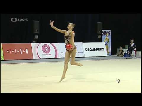Maria Sergeeva Ball Final Grand Prix Brno 2018