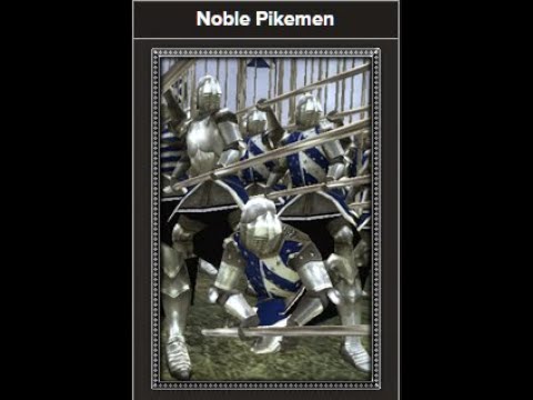 Medieval II: Total War: How to use Pikemen