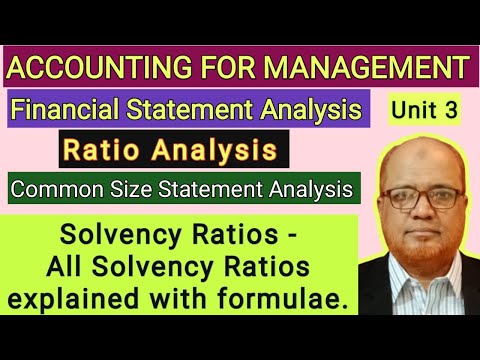 Accounting for Management I Financial Statement Analysis I Ratio Analysis I Hasham Ali Khan I