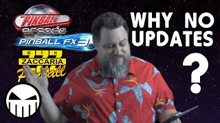 The Lack of New Tables (The Pinball Arcade, Pinball FX3, Zaccaria Pinball)