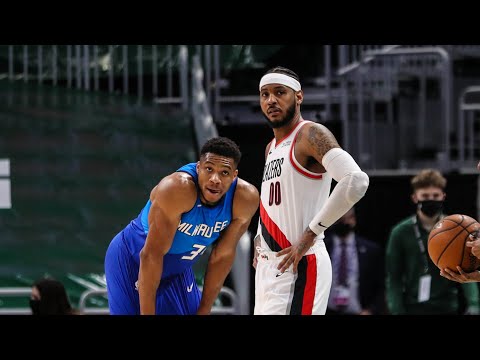 Highlights: Bucks 134 - Trail Blazers 106 | 2.1.21