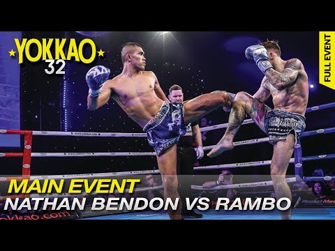 YOKKAO 32: Rambo Phet Por Tor Aor vs Nathan Bendon Muay Thai -65kg