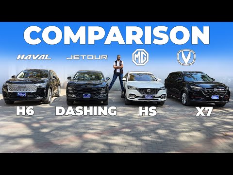 The Ultimate SUV Comparison! | Jetour Dashing vs MG HS vs Haval H6 vs Changan Oshan X7 | PakWheels