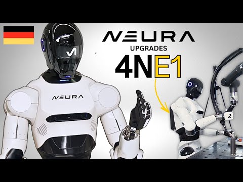 World First AI Robot Gym Trains NEURA’s 4NE1 Humanoid To Do This