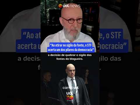 Ao atirar no sigilo da fonte, o STF acerta um dos pilares da democracia, diz Josias