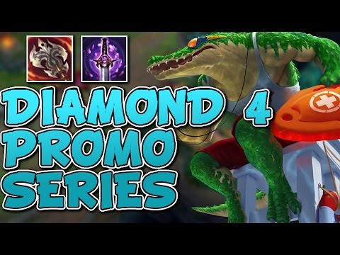 FINALLY DIAMOND 4 PROMO SERIES TIME! RENEKTON VS KLED - Unranked to Masters #105