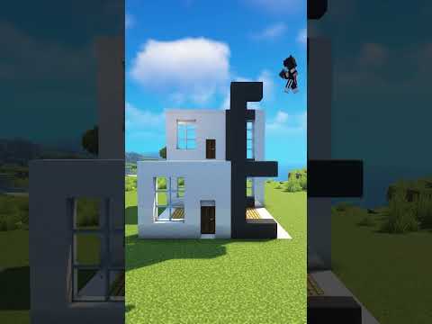 KwySeuR - Minecraft Modern House 🏠 #shorts