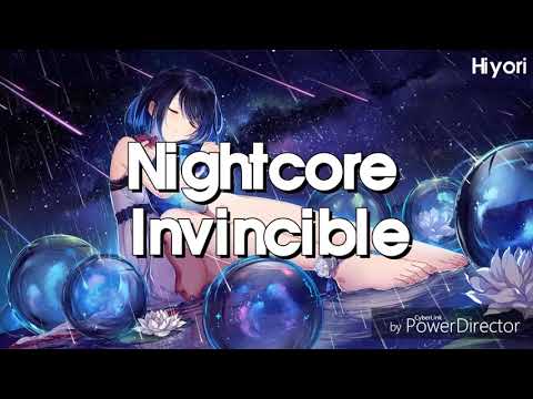 #NikkiFlores#nightcore#Invincible Nightcore - Invincible [Lyrics]