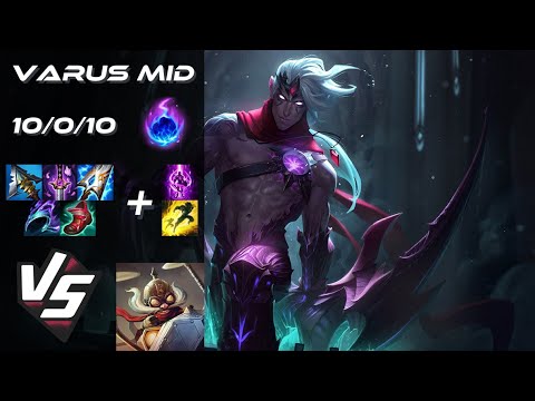 MID Varus vs Corki - EU Grandmaster Patch 14.13