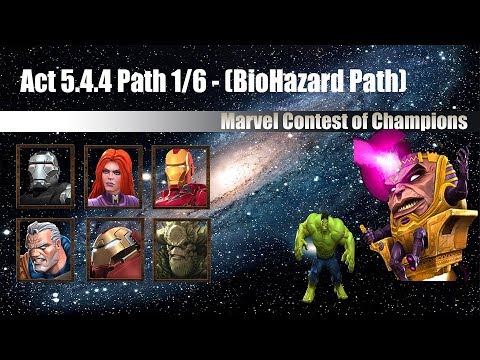 Act 5.4.4 Path 1/6 (BioHazard) - Marvel Contest of Champions