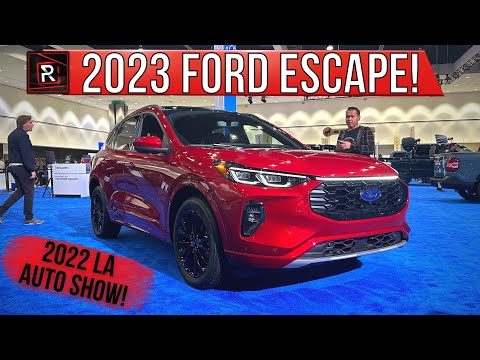 2023 Ford Escape ST-Line – Redline: First Look – 2022 LA Auto Show