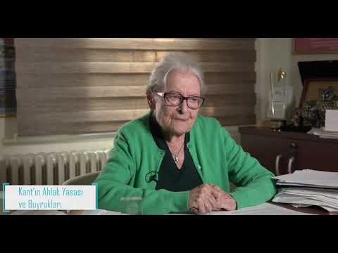 Kant'ın Maksimleri Nedir? Prof. Dr. İoanna Kuçuradi Anlatıyor. | Felsefe Sözlüğü