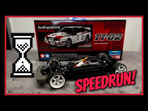 How long does it take to build a Tamiya TT-02?