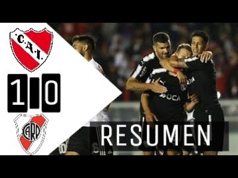 Independiente vs River Plate 1-0 Gol y Resumen | Fecha 9 Superliga Argentina 2017