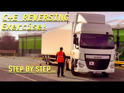 C+E | Class 1 Reversing Exercise For 2023 DVSA (3a) Test