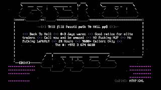 Back to Hell BBS (demo) for DOS