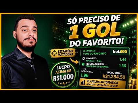One-Goal Bet365 Strategy — Full Breakdown & Transcript