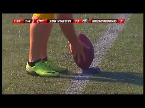 SAAF Sportklub Superleague Finals: SBB Vukovi Beograd - Mozzart Wild Boars Kragujevac 35-24 PART 1