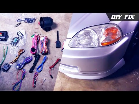 DIY Fix | Remote Start + Alarm SP-502 Honda Civic [English]