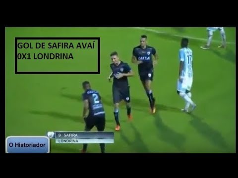 AVAI 0X1 LONDRINA GOL DE SAFIRA PRIMEIRA LIGA 2017