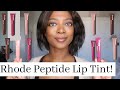 New! Rhode Peptide Lip Tint Review! | Toast + Raspberry Jelly
