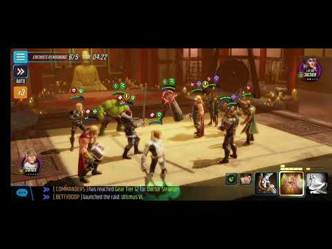 179k Dad bros x Zemo x hulk and thor vs 222k Asgardians MSF Arena