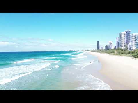 Queensland Gold Coast Aerial View | Relaxing 4K Drone Video