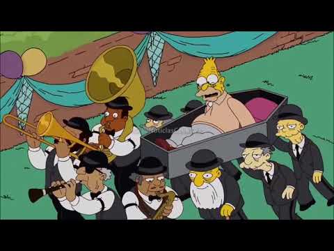 Simpson funeral de los negros que bailan (meme)
