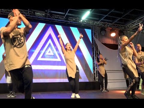 FIBO Köln 2017: Fit&Funky stage performance complete sequence