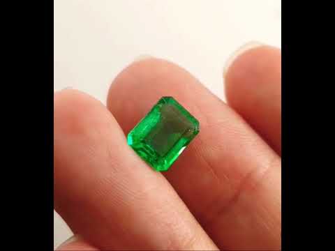 Natural emerald Zambia 