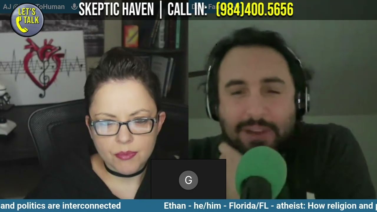 Discussing Religious Influence on Politics With a Live Caller (Skeptic Haven)
