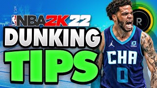 NBA 2K22 How To Master NEW Dunk Meter! | Best Dunking Tips