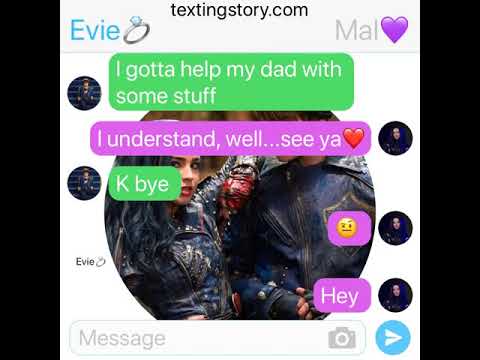 Ben and Evie starts secretly dating! Will Mal find out? Part 1! (TextingStory)