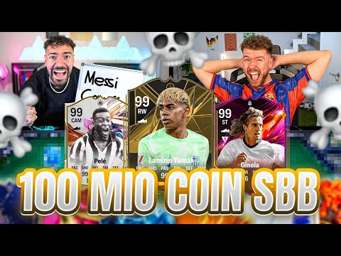R.I.P GAME OVER 🚨 100 MIO COINS HARDCORE Squad Builder Battle 🔥☠️ EA FC 25 Proownez vs Wakez !!