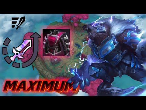 Volibear when you give him Maximum ATTACK SPEED || LoL Arena