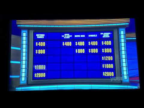 Double Jeopardy, Andrew Chaikin Day 2 - 3rd Daily Double (11/9/20)