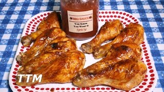 How to Cook Chicken Legs in the Toaster Oven~Easy Baked Chicken Legs with BBQ Sauce