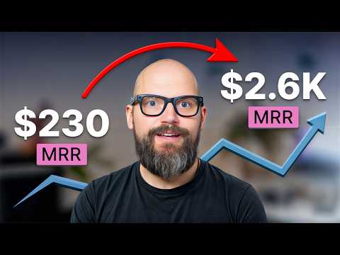 He went from $230 → $2,643 MRR in 90 days (using this simple app store strategy)