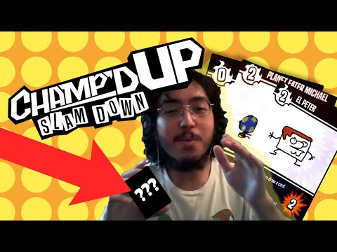 Champ'd Up: Slam Down PACK OPENING! (I got an omega-rarity card!)