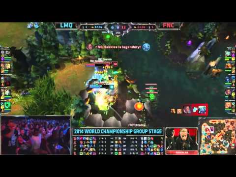 [Worlds 2014] Rekkles with some Lucian moves