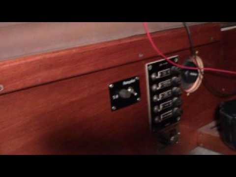 Mocking up the electrical panel.