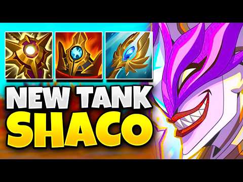 I CREATED A NEW TANK SHACO BUILD AND IT'S ACTUALLY GENIUS?!