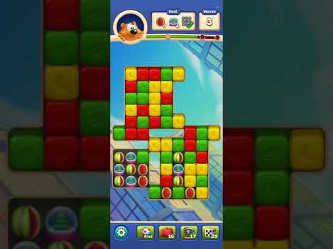 Toon blast level 7606 😤 got 5Free moves through