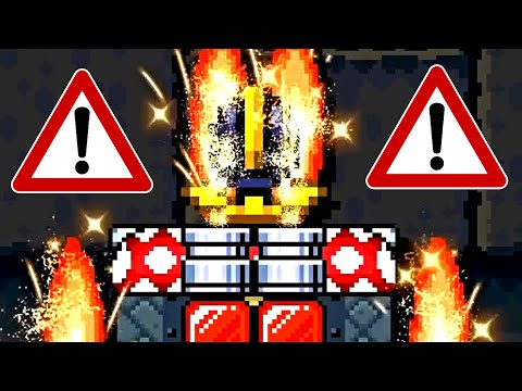 Super Mario Maker 2 🔧 Bouncing Burnway 100% + Cake 🔧 Mr. Sparky #5YMM