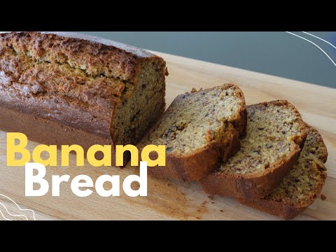 Best Ever Banana Bread Recipe! It is so delicious that I cook it 3 times a week!