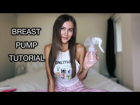 How to Use a Manual Breast Pump | Easy Breast Pump Tutorial for Beginners