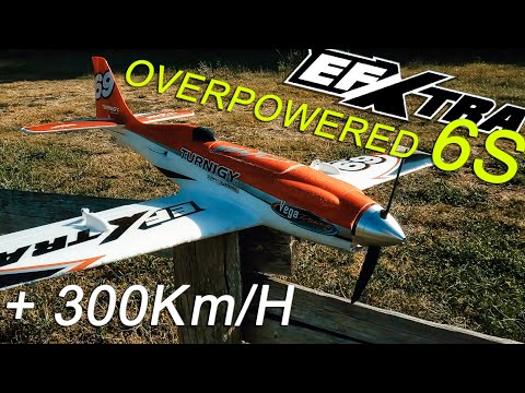 EFXtra Durafly Racer RC - OVERPOWERED stock Setup 6S +300Km/h