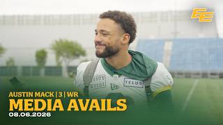 We're in a Really Good Spot | WR Austin Mack | 08.06.26